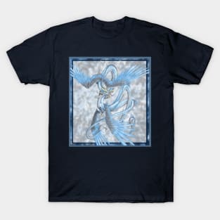 Moon Dragon Blue T-Shirt